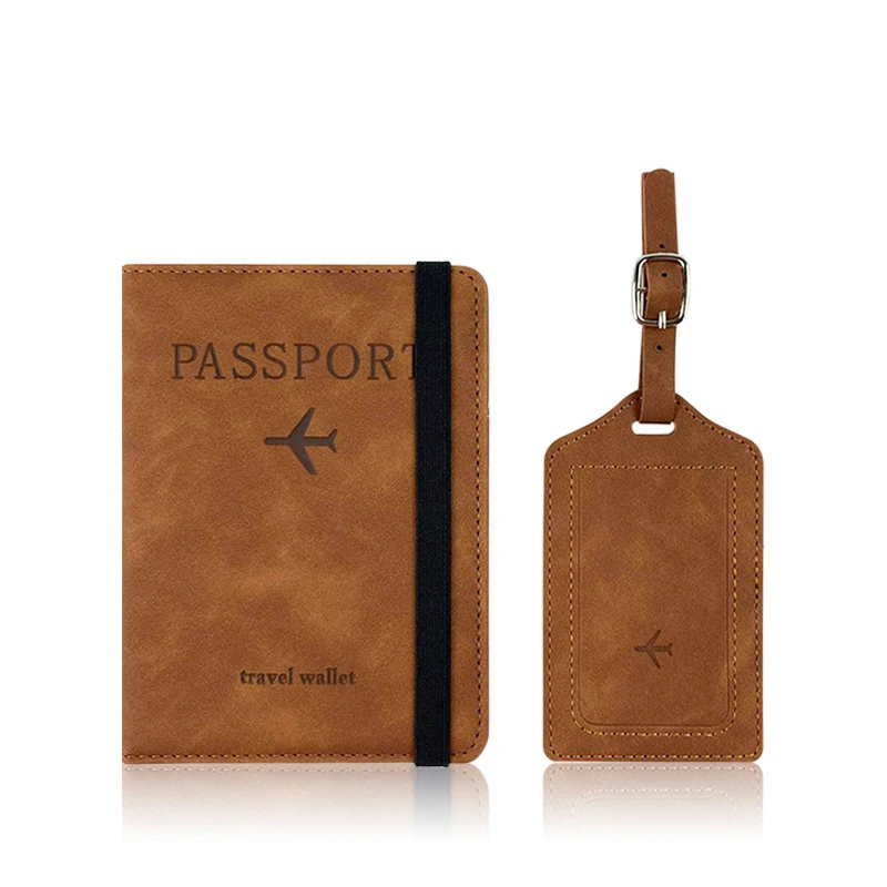 

Passport Holder Set for Travel Essentials Passport Wallet Cover Case for Travel Accessories,Passport Book Holders for Women/Men