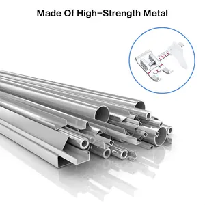 1pc verstellbare Führungsanleitung Nähmaschinenpresser Fuß für Shank Snap-on Bruder, Babylock, Sänger, Janome, Juki, neues Zuhause 8 Hauptverkaufsmaschine Bordadeira Bruder - №6