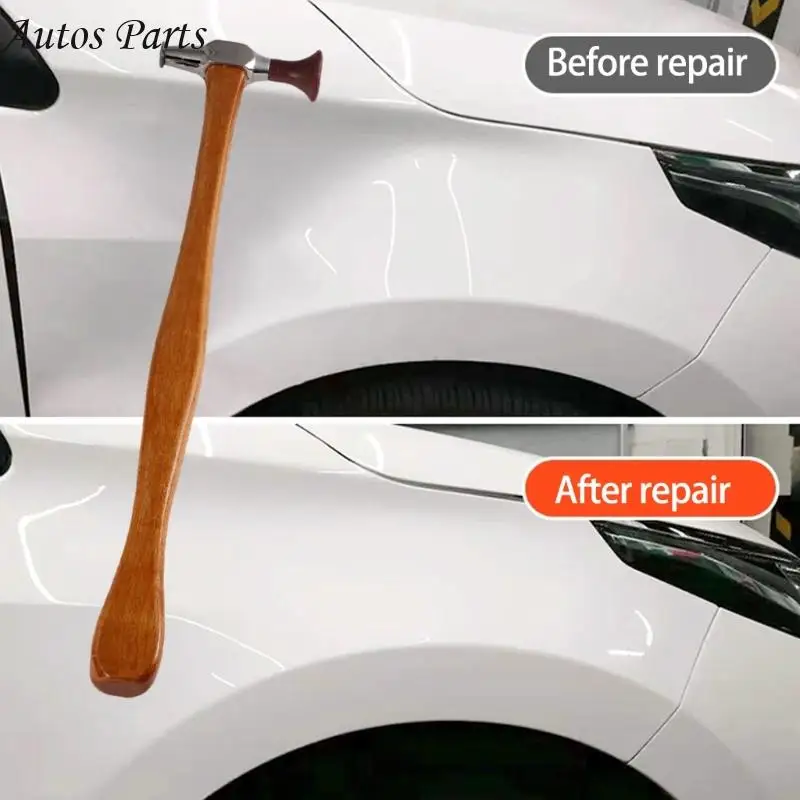 57BA młotek do wgnieceń narzędzia do dobijania młotek poziomujący narzędzie do naprawy wgnieceń samochodowych