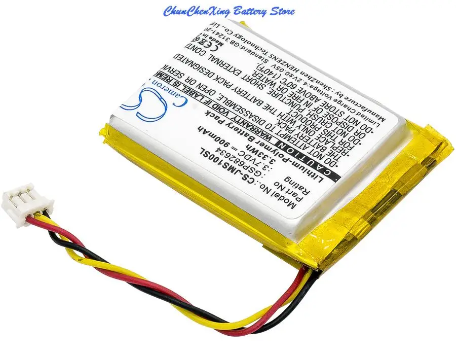 Replacement 900mAh Battery GSP682634 for JBL Go Smart