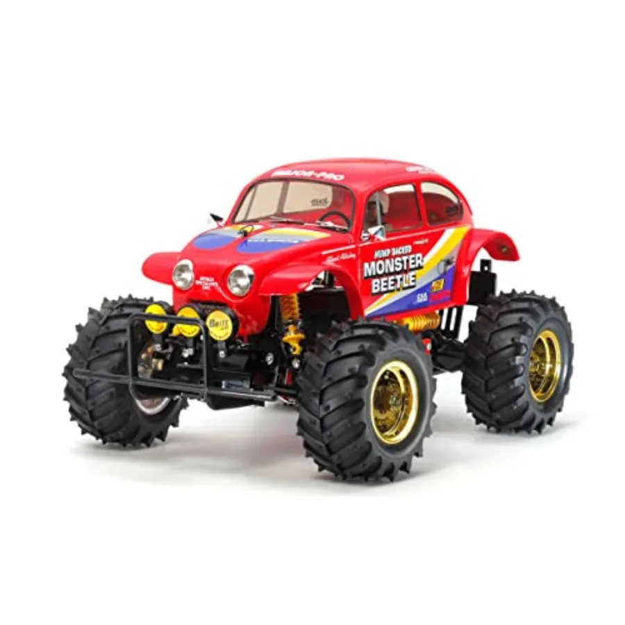 Off-Road Monster Beetle Truck 2015 2WD TAM58618A Electric Kit, ABS Plastic, Black, Waterproof Electronics High-Torque Motor
