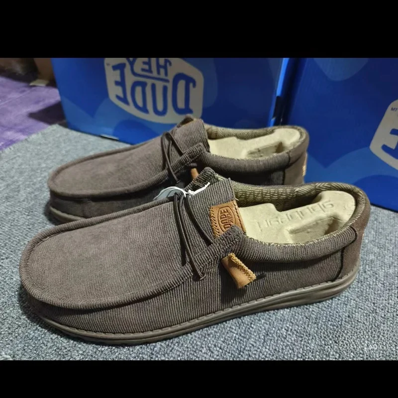 Brown corduroy