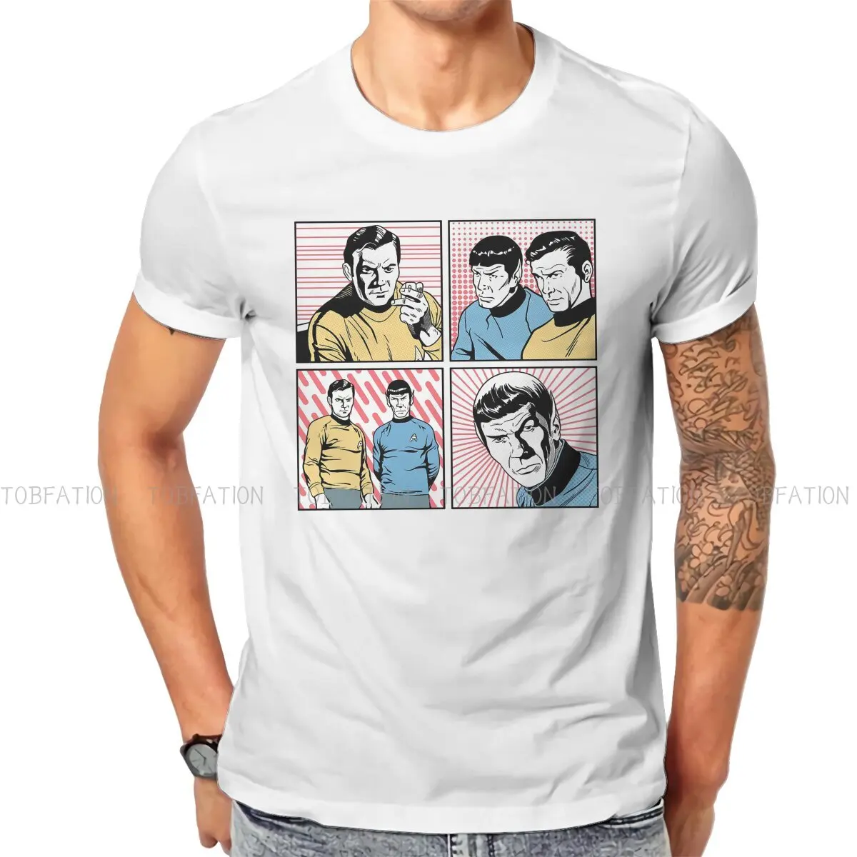 Starr Terk TOS Space Trekkers Film Men's TShirt Vintage Comic Pop Distinctive Polyester T Shirt Harajuku Sweatshirts New Trend