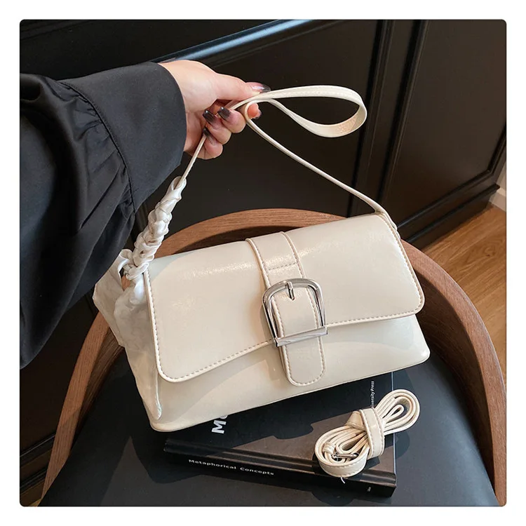 

Summer Underarm Bag Trendy Square Shoulder Purse for Women Versatile Commuter Crossbody Fashion Day-to-Night Tote Chic Mini Bag