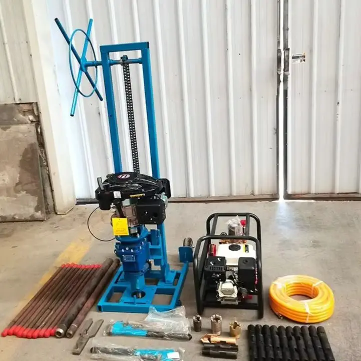 

Customized Outdoor Backpack Drill Rig Petrol Diesel 15m Soil Rock Concrete Sampling Field Core Drilling Machine