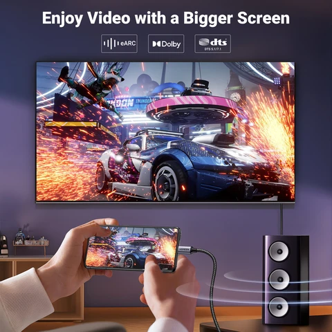 UGREEN USB C - DisplayPort кабель 8K