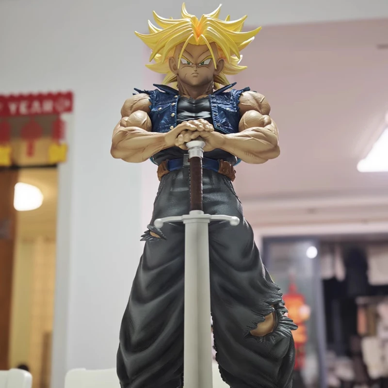 JT juguetes 53cm Dragon Ball Anime figura Torankusu figura troncos PVC colección de estatuas modelo decoración juguete de regalo personalizado