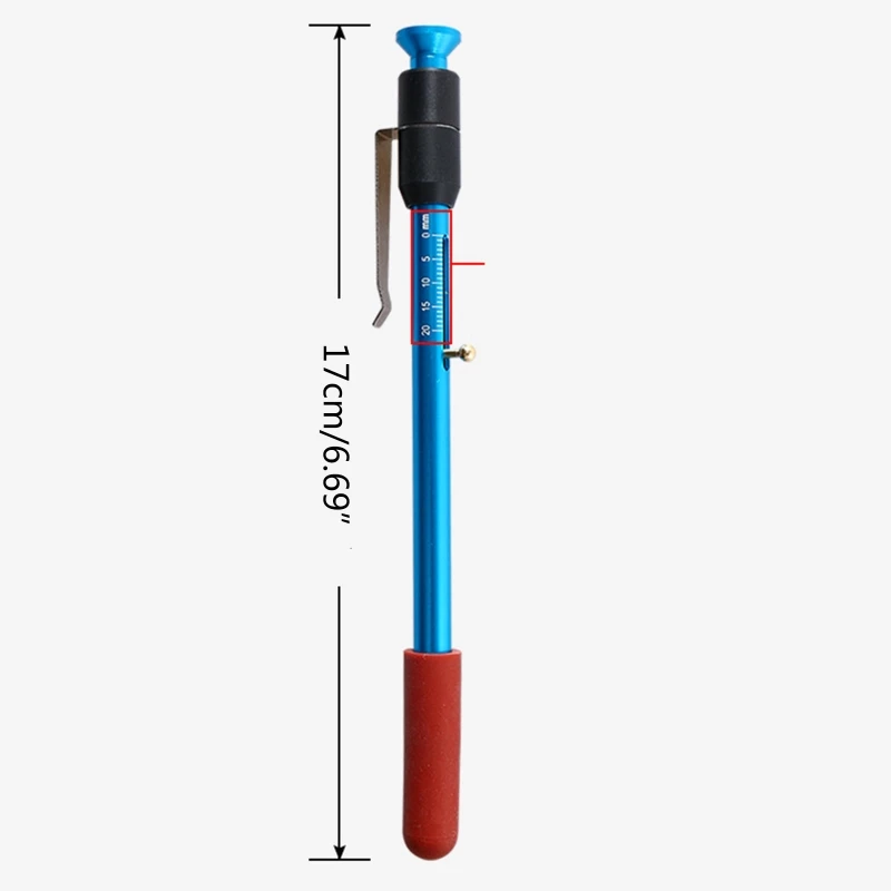Brake Pad Thickness Gauge Multifunction Car Gauge Tire Depth Gauge Tester