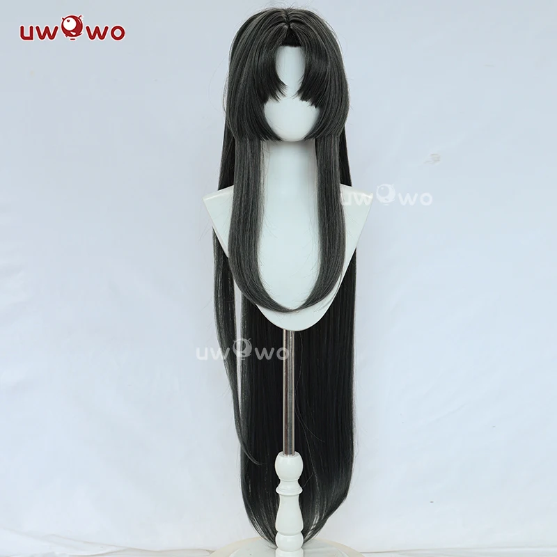 

UWOWO Hotori Wig Game NTE Neverness to Everness Hotori Cosplay Wig Long Hair Black Hair Halloween Wig