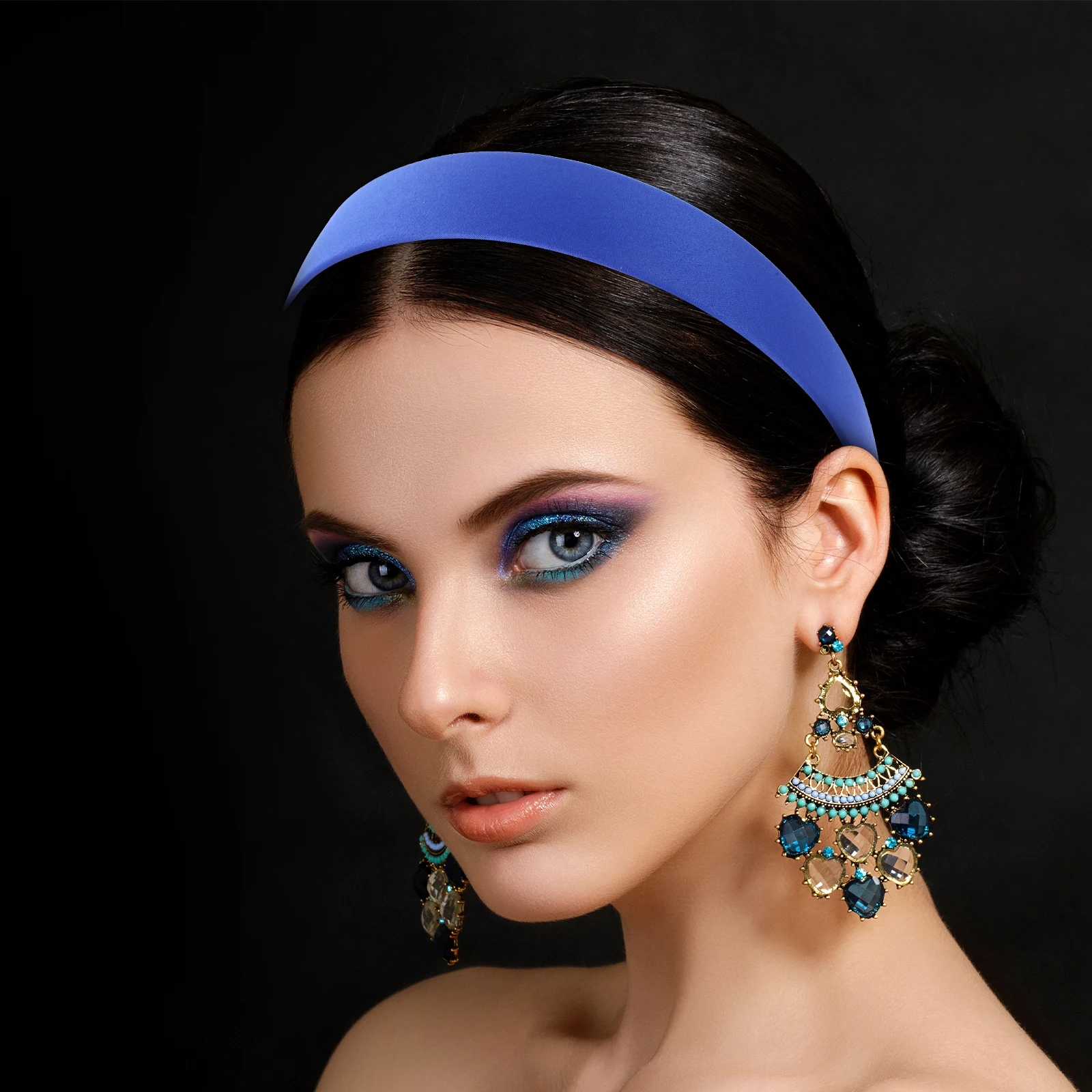 

6pcs Soft Women'S Headbands Accessories Girls Stylish Cloth Hairbands Fabric Headband For Women Short Teens Hair Decoration Hair