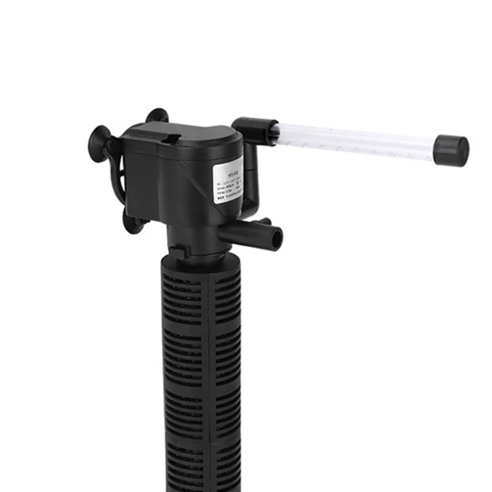 3-in-1 Mini-Aquariumfilter, wasserdichter Aquarium-Wasserreiniger, Aquarium-Luftpumpe, tauchfähiger Wasserreiniger, Aquarium-Zubehör