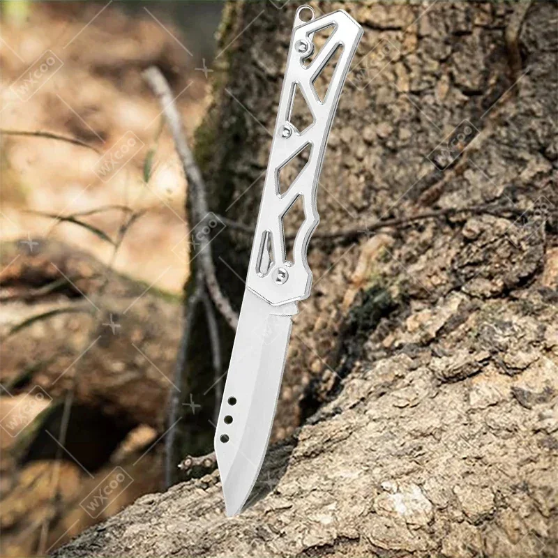 5PCS Pocket Folding Fruit Knife Set Stainless Steel Knife with Non-slip Handle for Kitchen Accessories Meat Fish Cooking image 4