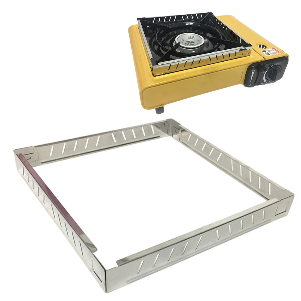 

Уличная газовая плита, ветрозащитный экран, складная походная плита из нержавеющей стали, лобовое стекло, портативная уличная плита, лобовое стекло для приготовления барбекю