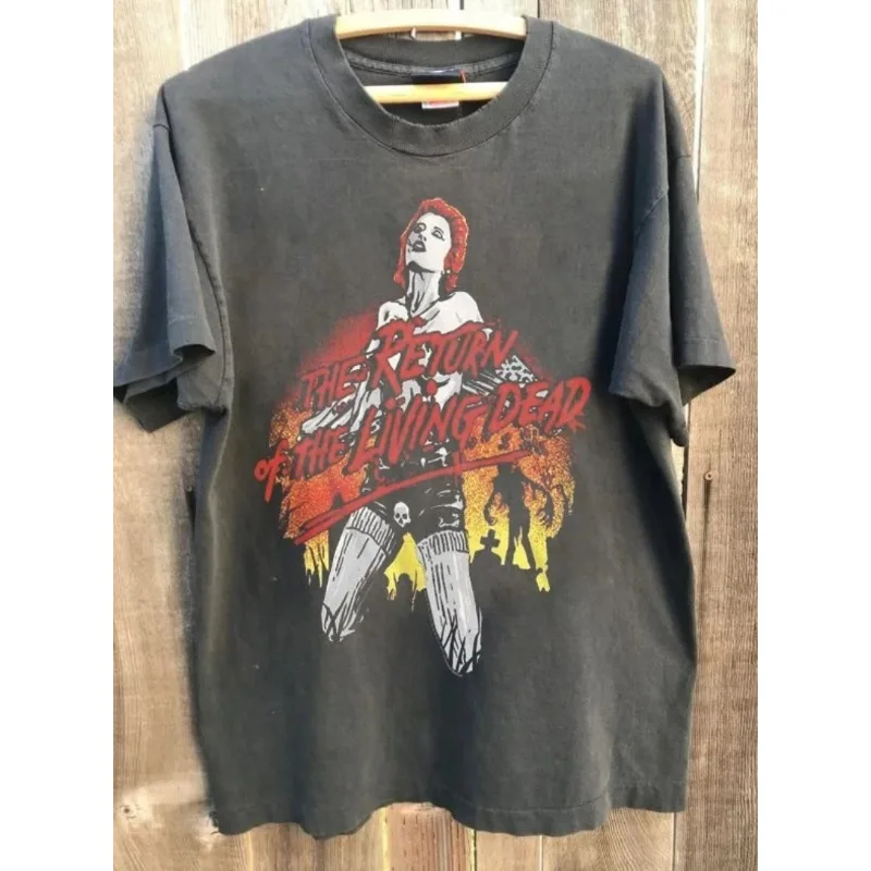 Return Of The Living Dead Horror Movie Graphic Charcoal Unisex T-shirt