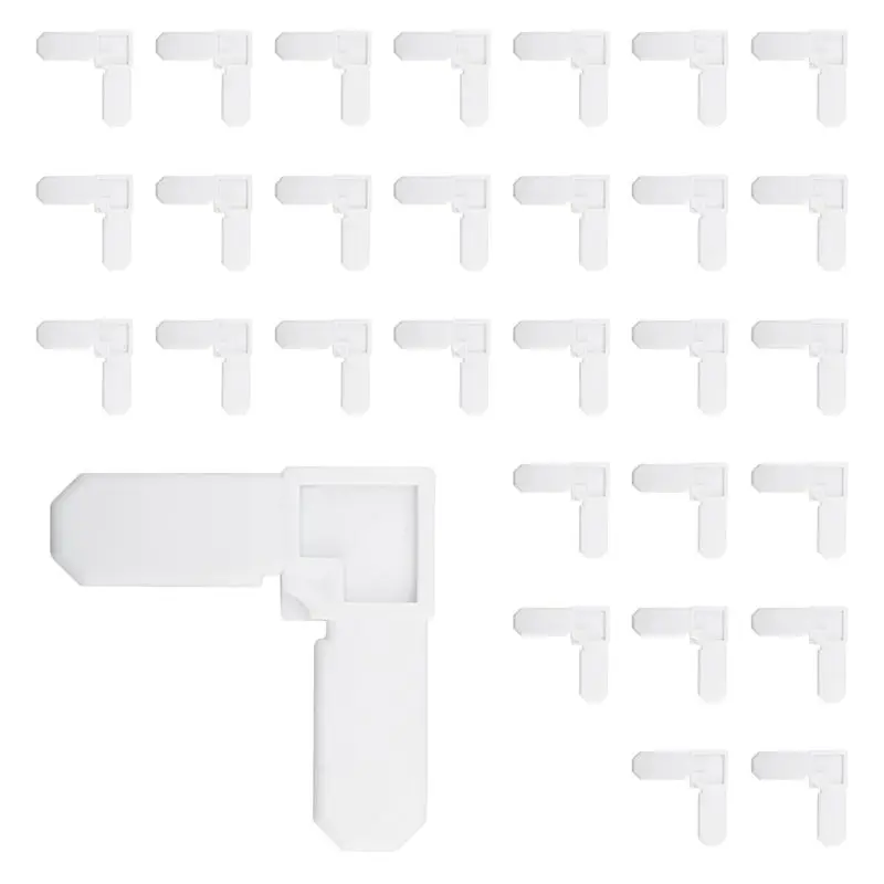 B23B For Sliding Windows, Casement Windows,Screen Frame Corner Replacement 5/16 In X 3/4 In For Screen Doors& Storm Door Inserts