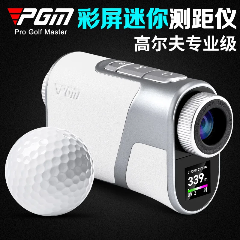 

PGM golf color screen rangefinder mini ultraviolet detection slope compensation lock flag vibration high accuracy