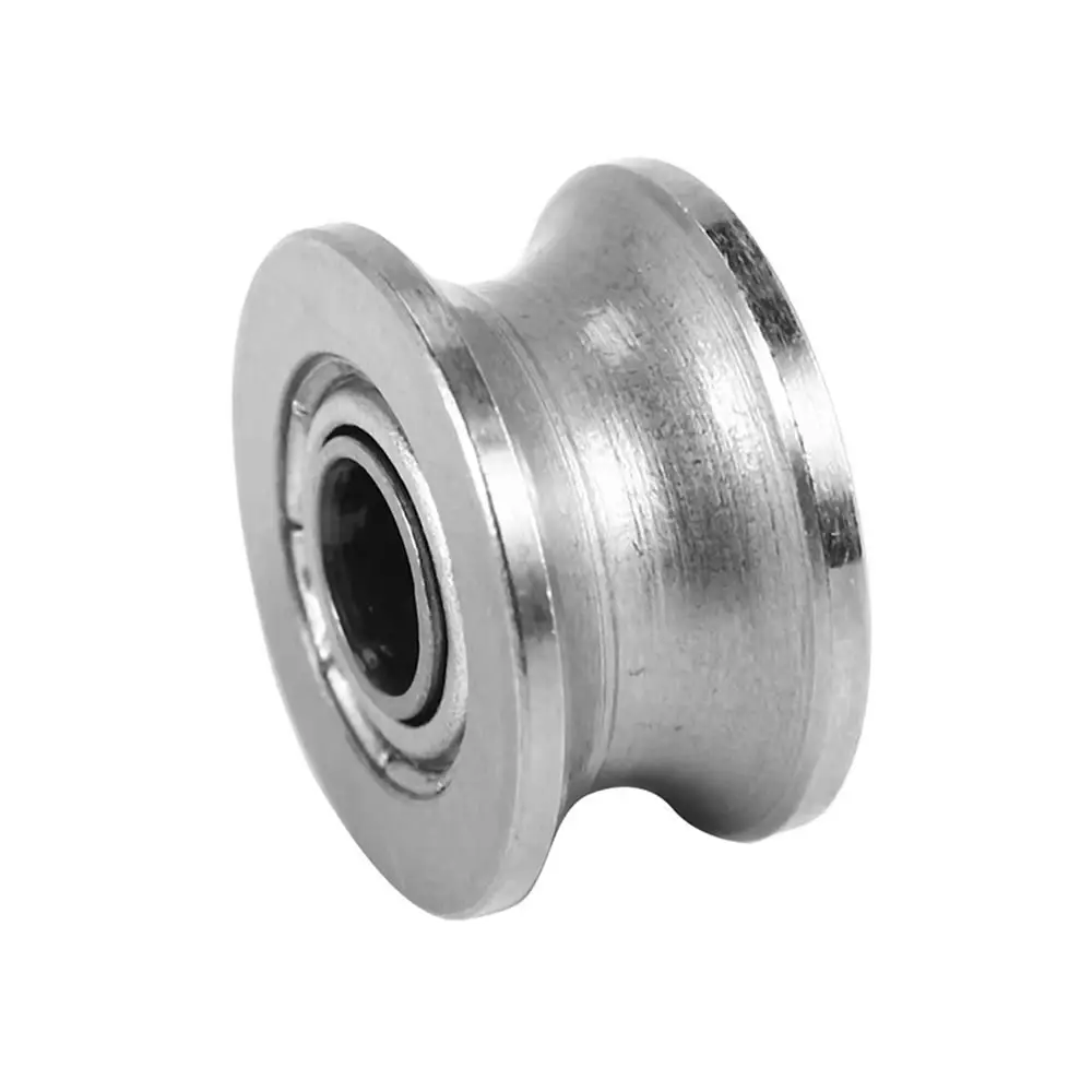 1/5Pcs U624ZZ V624ZZ Pulley Bearing Carbon Steel Bearing Steel U Groove V Groove Ball Bearing Sealed Ball