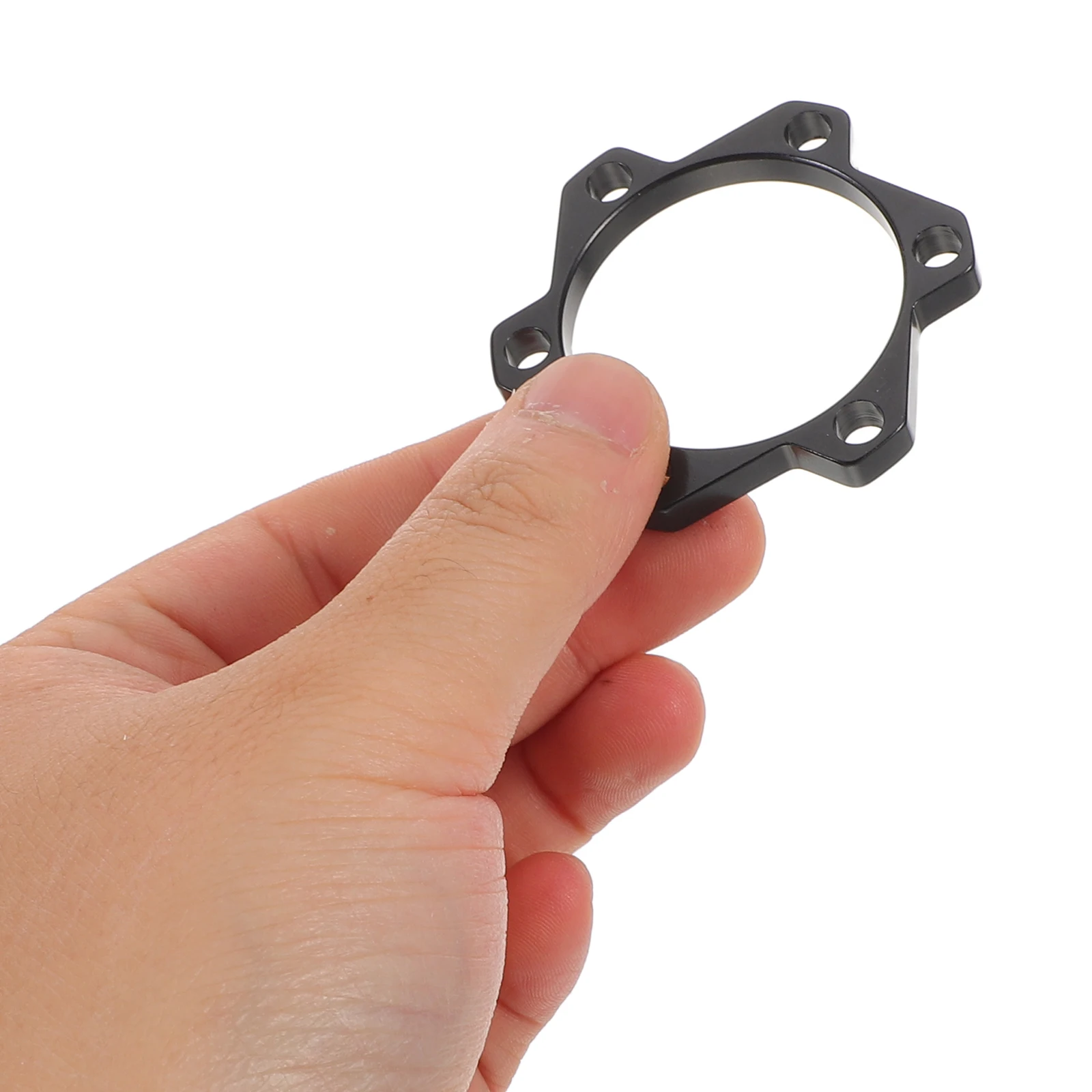 

1 Set Bicycle Adapter Disc Brake Mounting Kit Front Wheel Fork Compatible Non-Boost To Boost 6-Bolt Rotor Bike