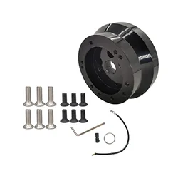 5 / 6 Hole Steering Wheel Hub Adapter Installation Kit Compatible with GMC Chevy Pontiac Truck Pickup