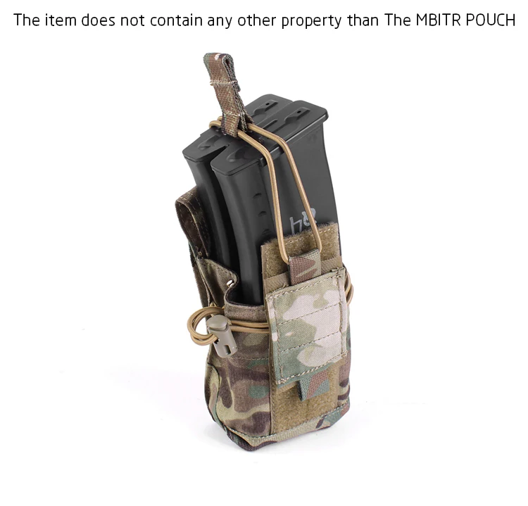 بيو التكتيكية 5.56/7.62/MBITR الحقيبة الادسنس واحدة ماج الحقيبة التكتيكية الحقيبة مجلة الحقيبة النايلون كامو الصيد
