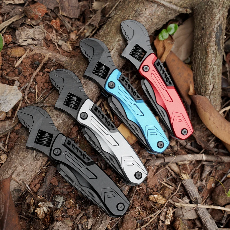 Multifunctional Wrench Multi Hand Tools With Knife Saw Multitool For Outdoor Camping