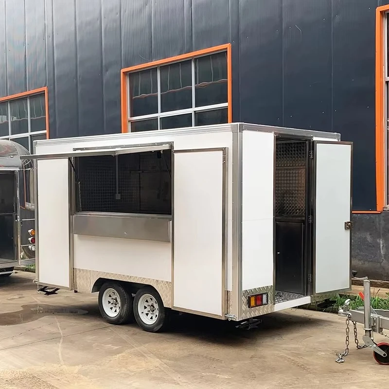 New Design Street Mobile Catering Coffee Cart Fully Equipment Food Truck Food Trailer With DOT Certificate
