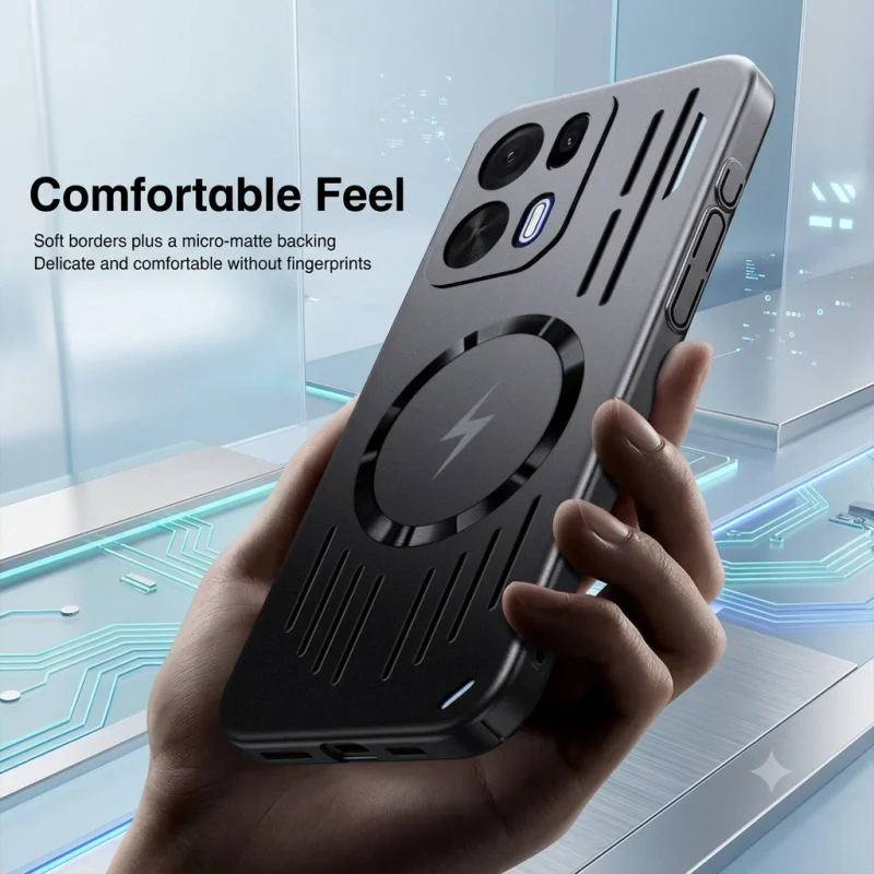 Heat Dissipation Slim Case for OPPO K15 Pro Plus OPPOK15Pro K15Pro+ Anti-Scratch Hard Mobile Phone Cover Matte PC Material Armor