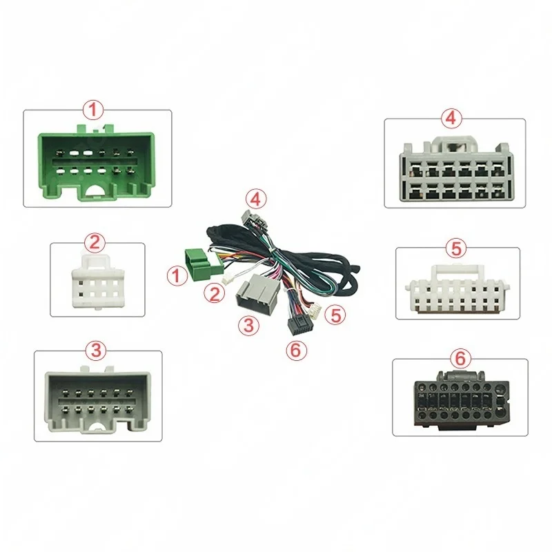 Car radio Canbus Box Decoder OD-BMW-03 For Volvo S80 1999-2006 Harness Wiring Cables Wiring Harness Plug Power Cable Android