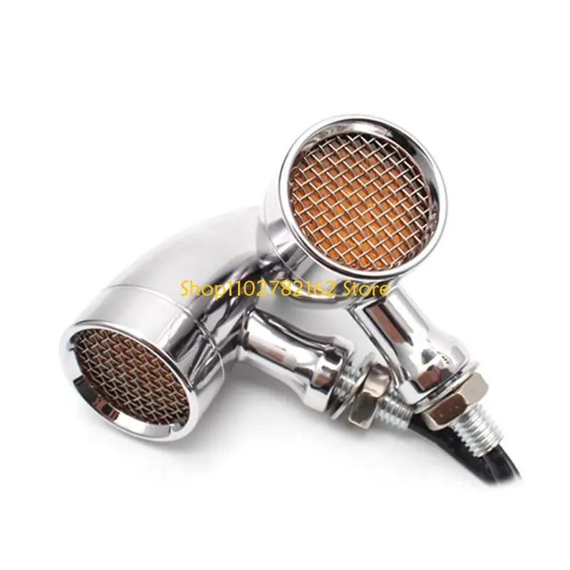 

547B Universal Motorcycle LED Turn Light Wiring Set Waterproof ABS 100W