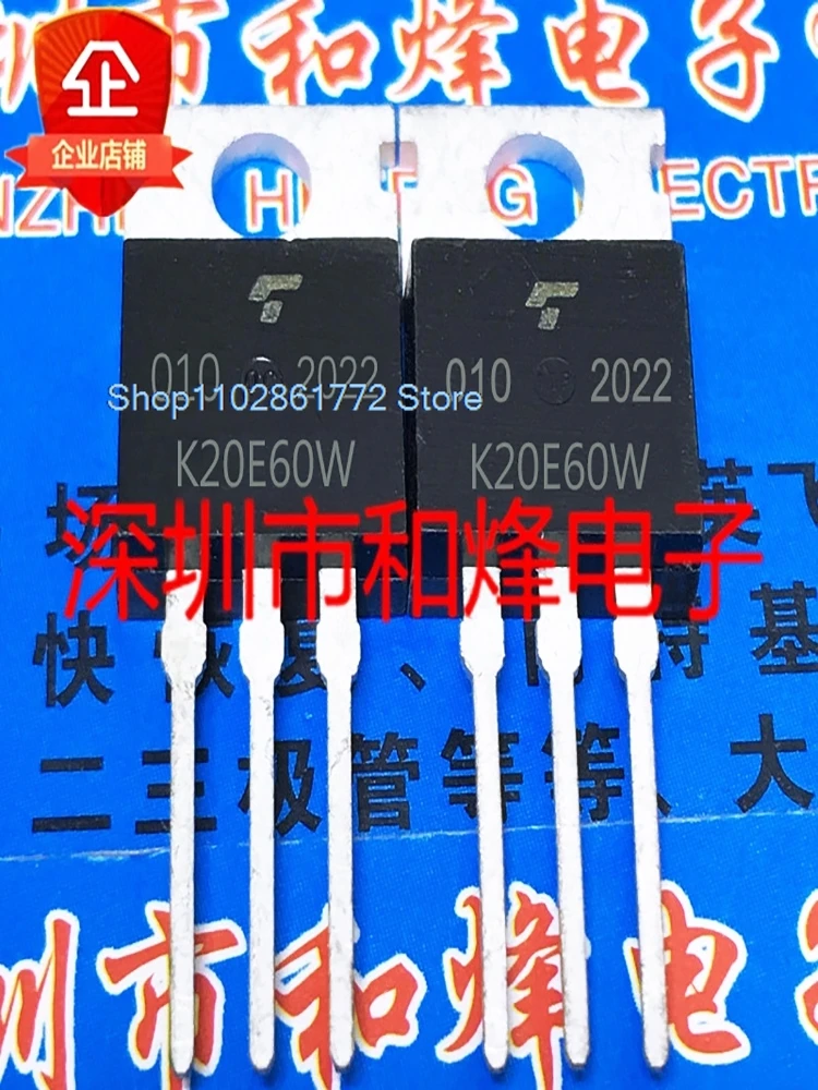 

(10PCS/LOT) TK20E60W K20E60W TO-220 MOS 20A 600V