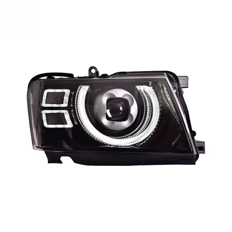 2 Pieces for Patrol Y61 2005-2021 12V LED Headlamp Upgrade 6000K Color 8000 Lumens Plug-and-Play Front Dual Beam Headlights
