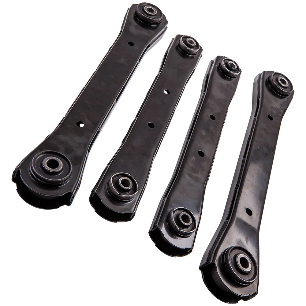 4 Pcs Front Upper & Lower Control Arms with Bushings for Dodge Ram 1500 2500 3500 2003-2010