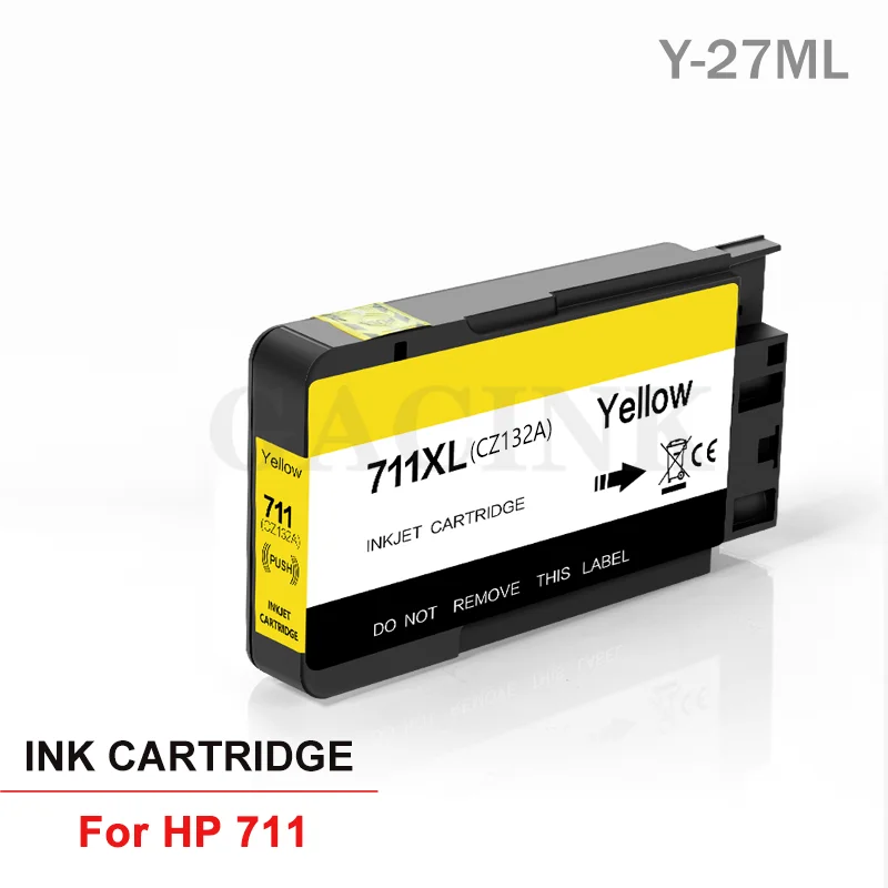 711 711XL Compatible Ink Cartridge With Stable Chip For HP DesignJet T120 T520 T525 Printer Replacement Cartridge