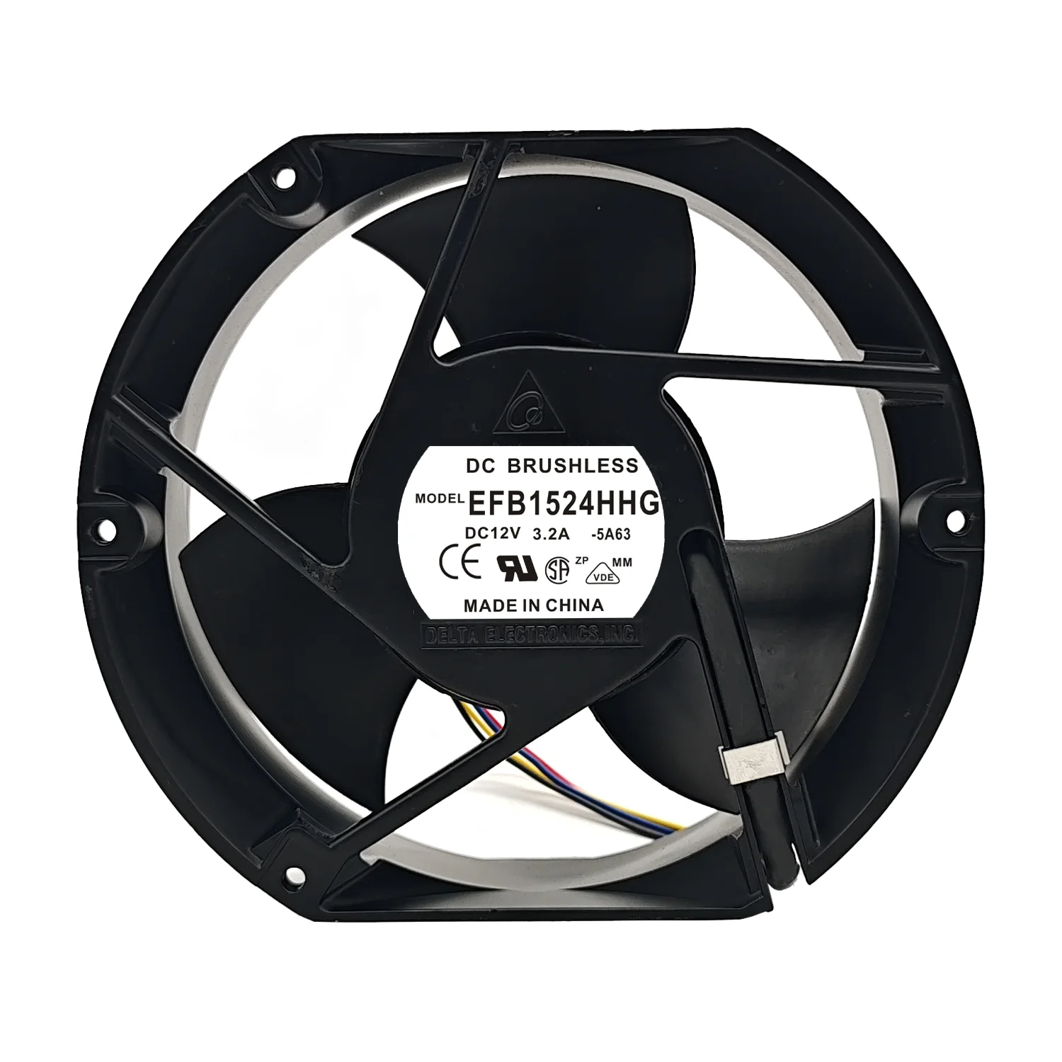 

НОВЫЙ ОРИГИНАЛЬНЫЙ EFB1524HHG 12 В 3,2 А 17251 172x172x51 мм Радиатор охлаждающего вентилятора