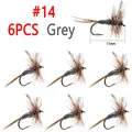 6 piezas grises talla 14