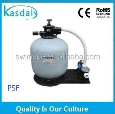 Top Mount Certificated Swimming Pool Sand Filter Water Pump Combo System