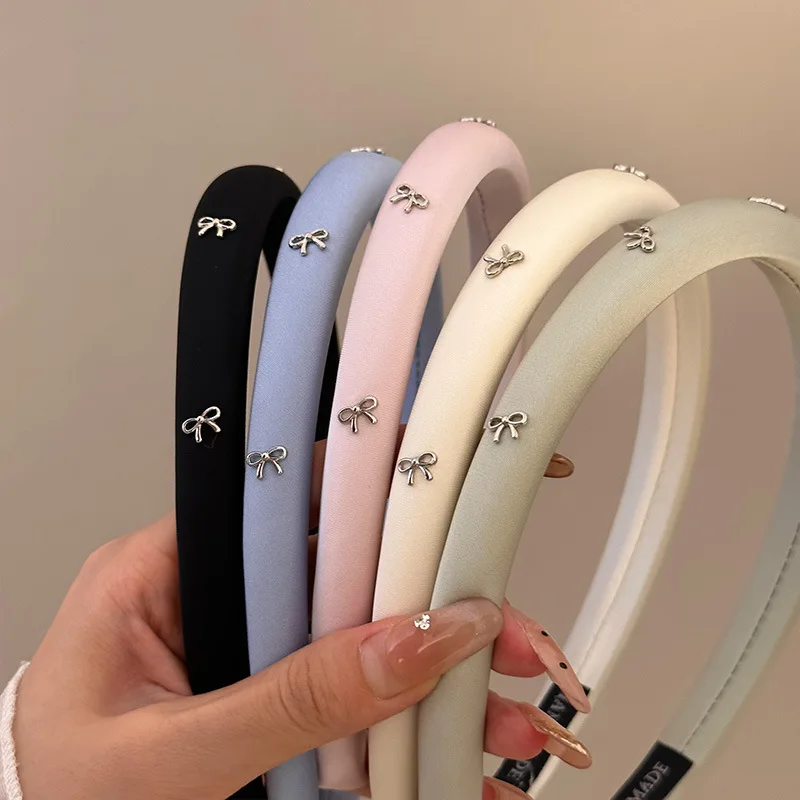 Headbands hair accessories for girls women band korean bow fairy 2024 Hoop new in sweets Kawaii Cute things leading fashion kpop