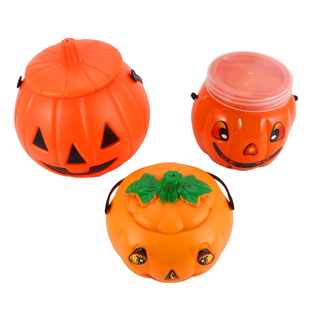 Jack O Lanterns Halloween Decoration Props Candy Gifts Portable Pumpkin Haunted House The