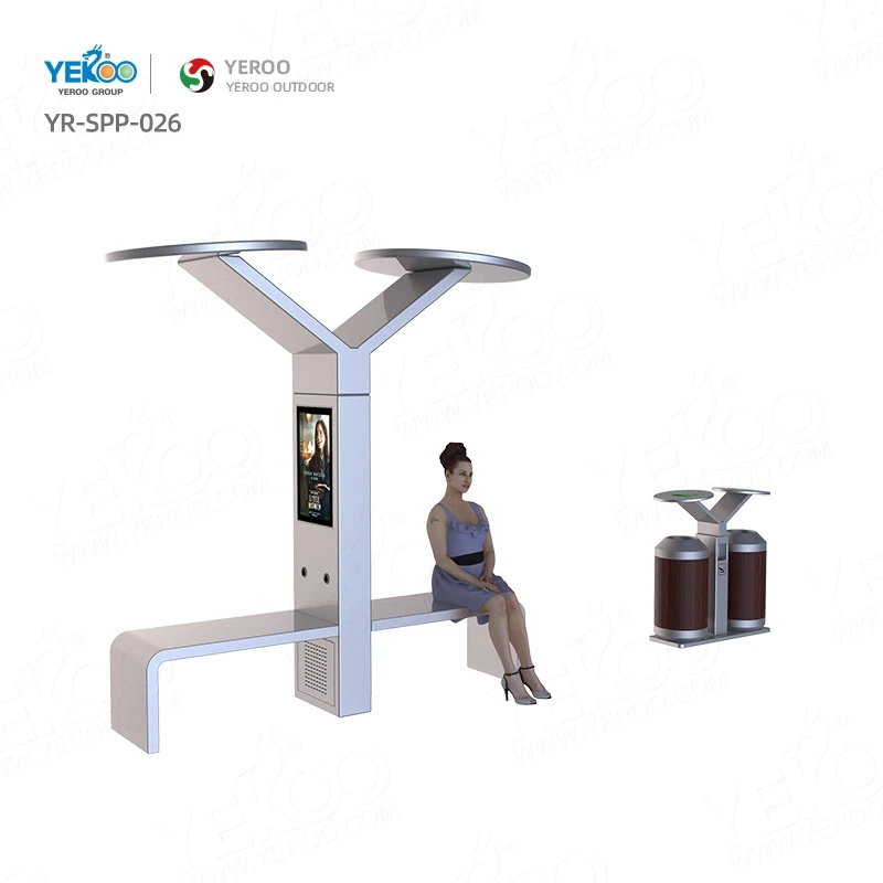 

Solar Energy High Quality Outdoor Smart Bench