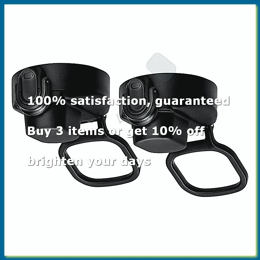 2 Pcs Replacement Auto Flip Lid Spout for 12/16/18/20/32/40/64 Oz Wide Mouth Sport Water Bottles