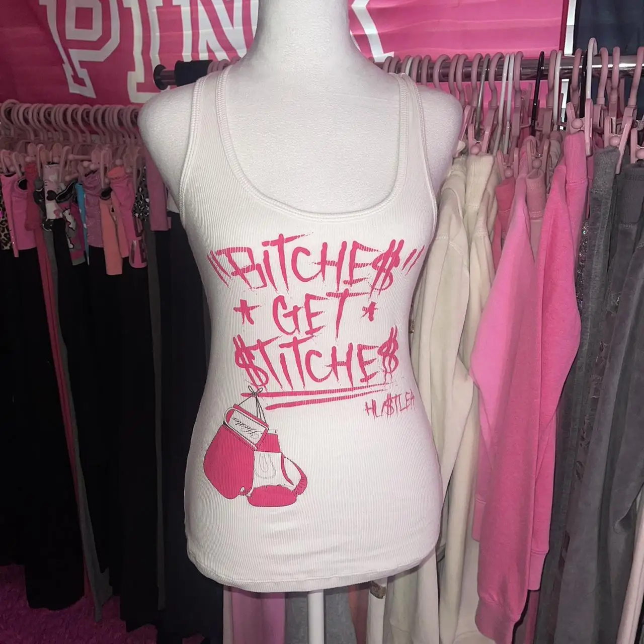 Ropa de los años 2000 Y2k para mujer, camiseta sin mangas para bebé, camiseta sin mangas Punk con estampado de moda urbana, ropa gótica para mujer Kpop