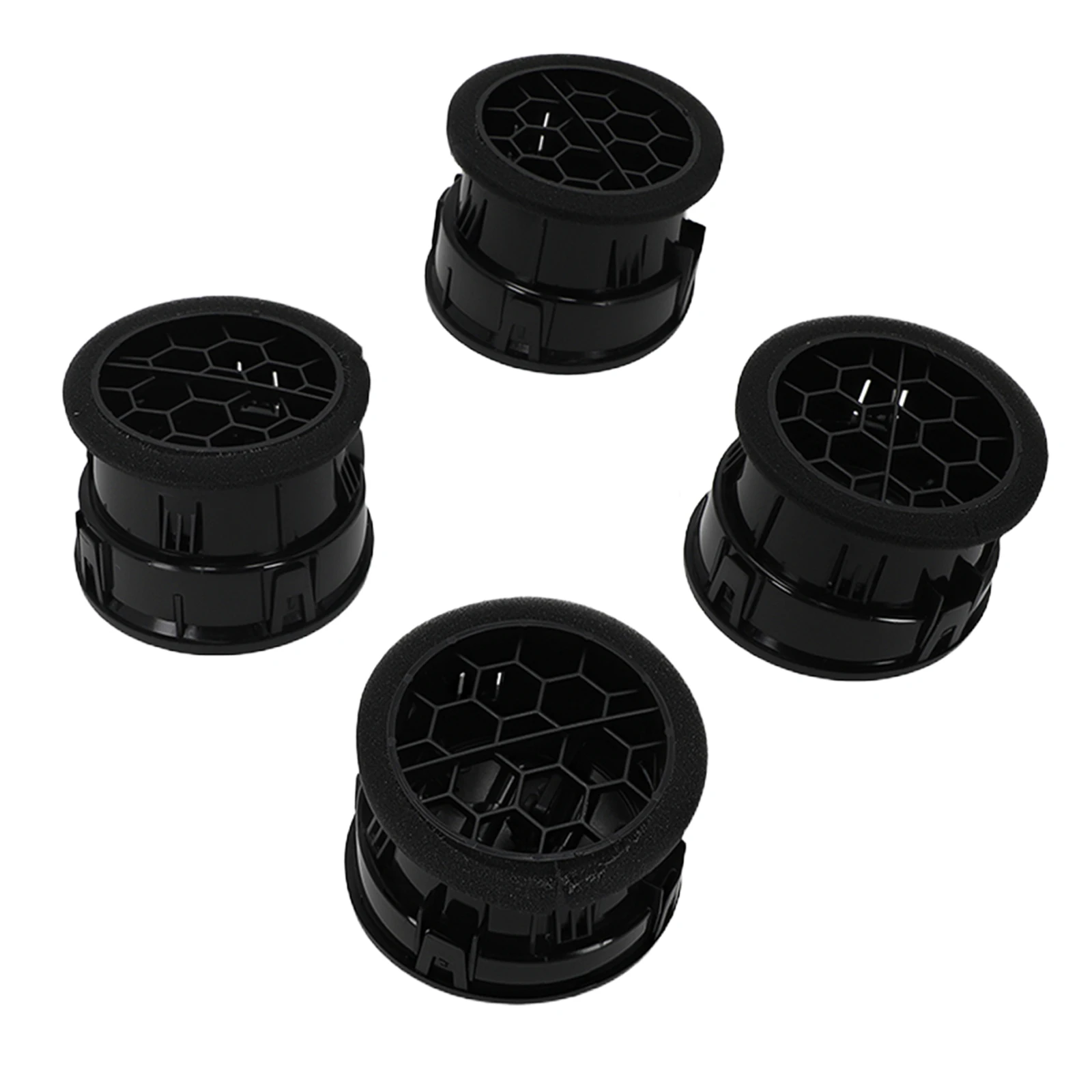 

Front Air Vent Kit Black for Ford F-150 3.5L 5.0L 2009-2014 9L3Z19893AA 4PC Set