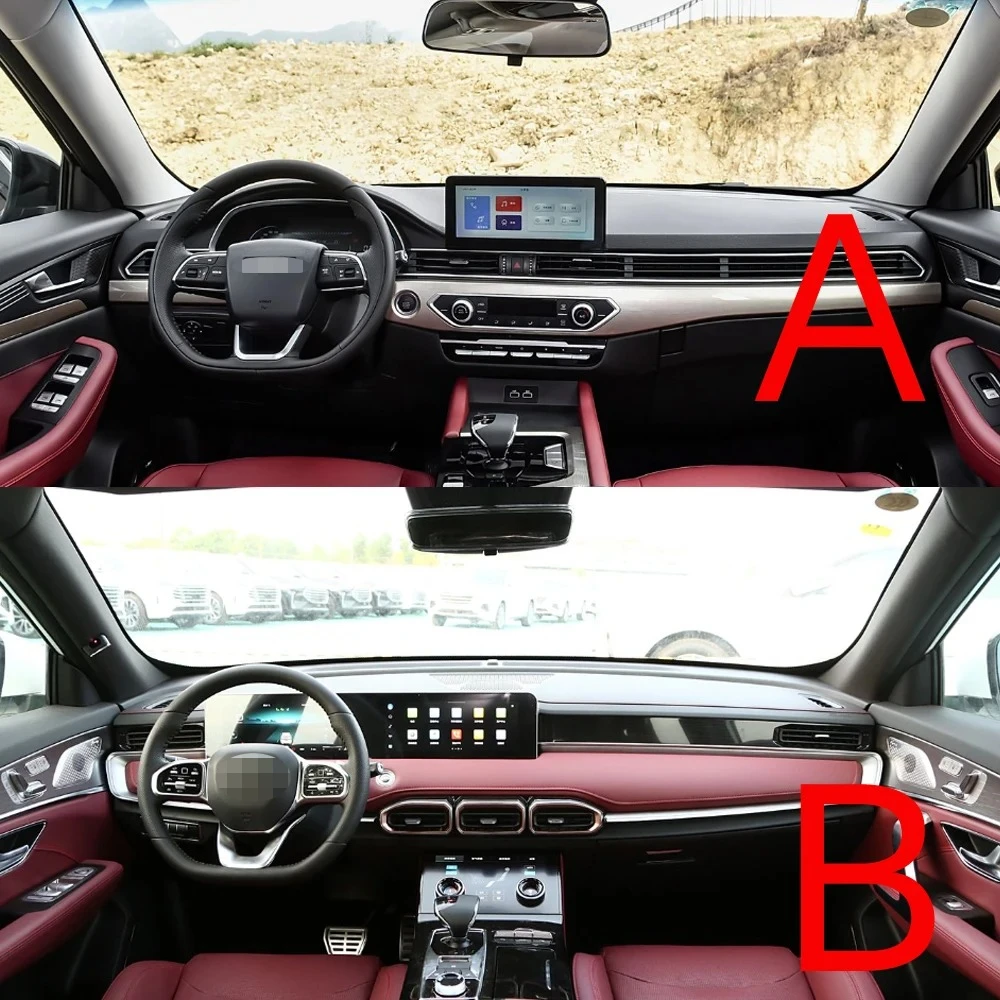 Dashboard Dash Mat Cover PU Leather Pad Sunshade Anti-UV Carpet Car Accessories For Chery Jetour X70 PLUS PRO 2021-2024