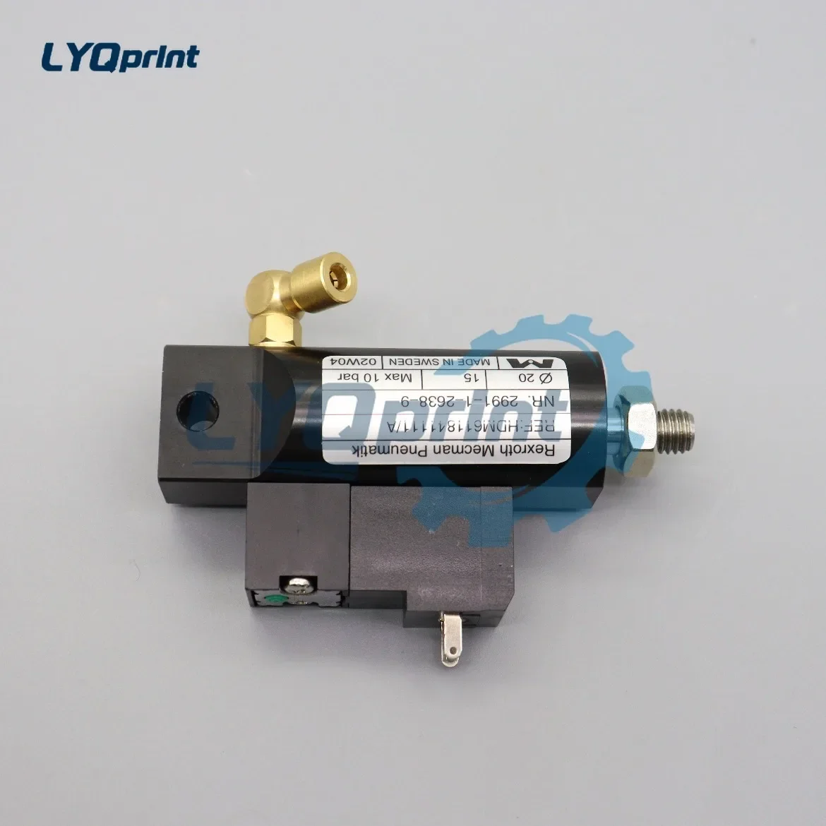 Reliable 61.184.1111 Cylinder Valve Solenoid Valve For Heidelberg SM102 SM74 CD102 Ink Roller Wash Cylinder Printing Machine Par
