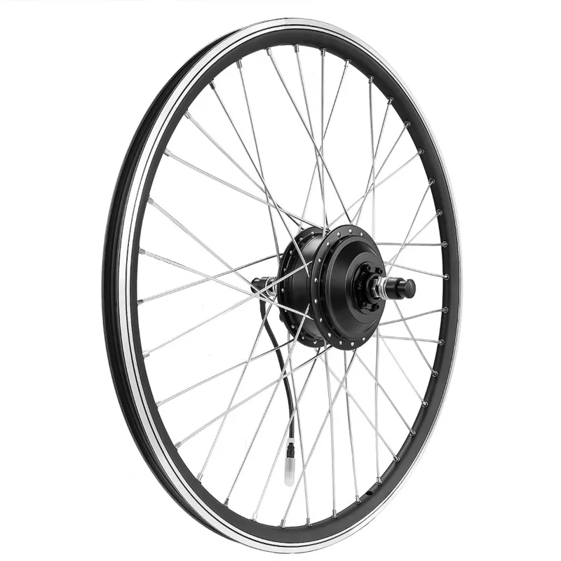 電動自転車用後輪ハブモーター,電動自転車変換キット,36v,48v,500w