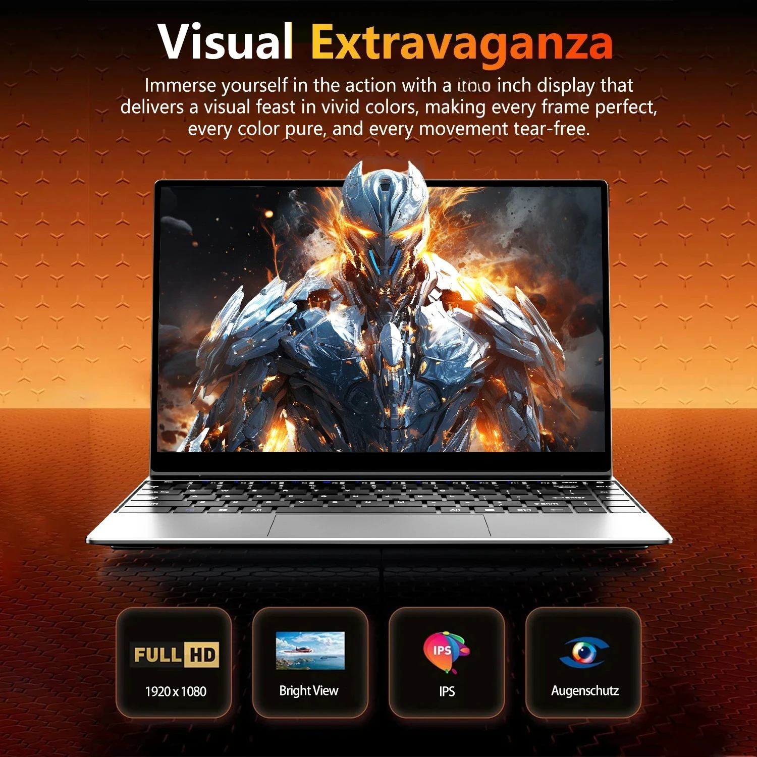 Intel N3700 Notebook Gamer 15.6Inch Ultra Slim Laptop 16GB RAM 2TB SSD 1920*1080 Display PC Windows 11 Office Study Computer