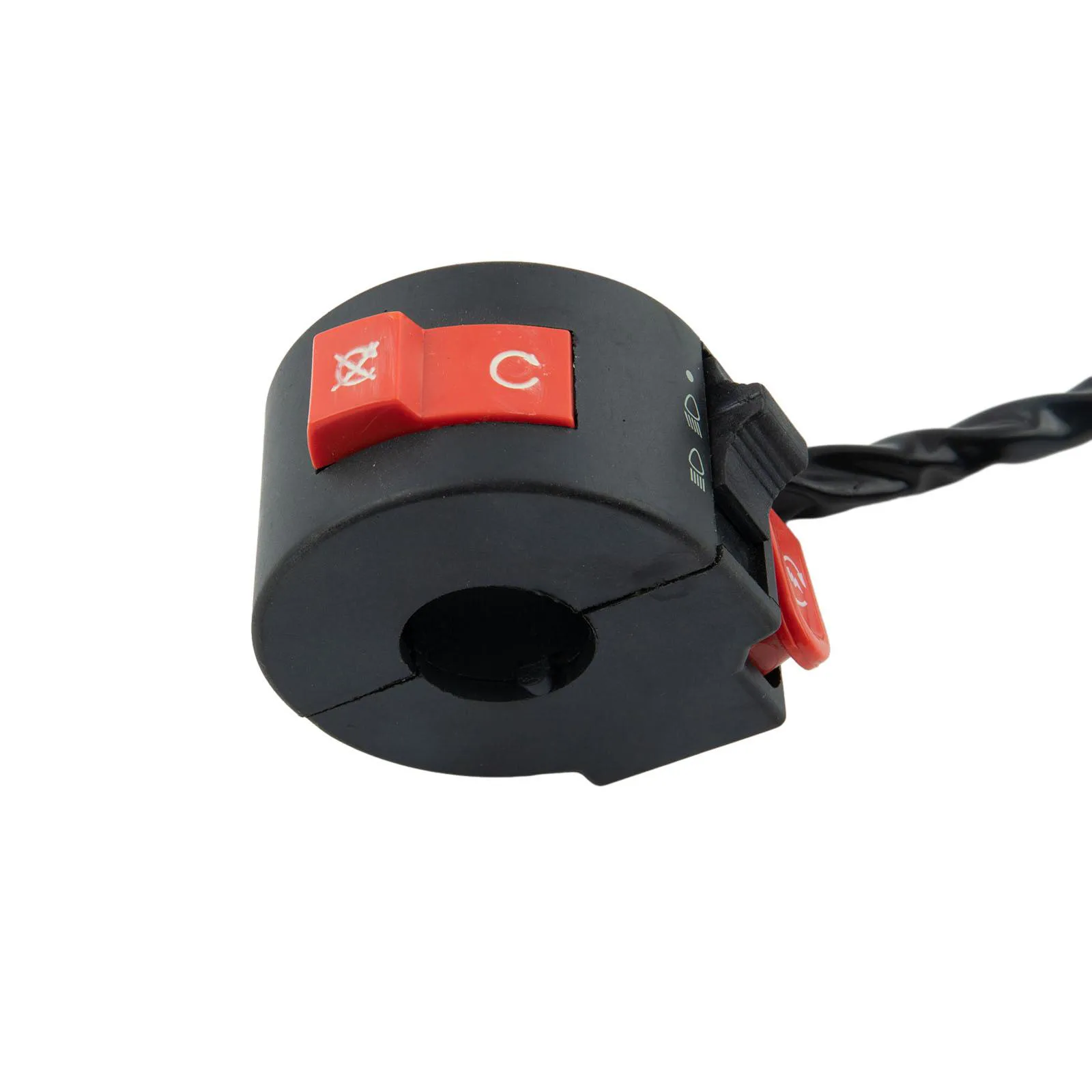For Coolster 70cc 110cc 125cc Start Switch Replacement 7-pin Male Kill Accessories Fits 7/8\\\