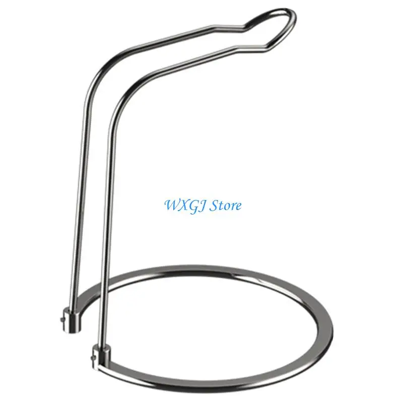 37JE Spinnings Reel Holder Display Bracket Stainless Steel Spinnings Fishing Reel Stand