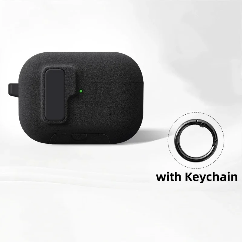 für AirPods Pro 3 mit magnetischer, automatisch verriegelnder Handyhalterung, Kopfhörerzubehör mit Reinigungsstift für Apple Airpods Pro 3 – Detail 7
