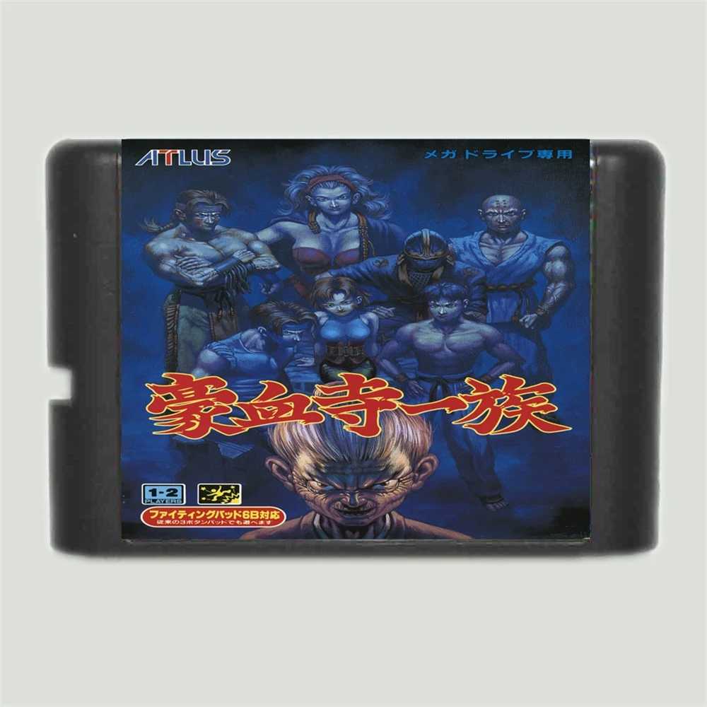 Power Instinct 16 bit MD Game Card For Sega Mega Drive For Genesis